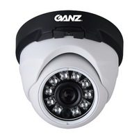 Z8-M4NTFN4LAN Ganz 3.6mm 1080p Outdoor IR Day/Night Dome AHD Security Camera 12VDC