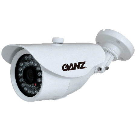 Z8-N4NFN4AN Ganz 3.6mm 1080p Outdoor IR Day/Night Bullet AHD Security Camera 12VDC