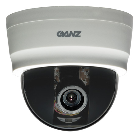 ZC-DW8312NXA Ganz 3.3-12mm Varifocal 690TVL Indoor Day/Night WDR Dome Security Camera 12VDC/24VAC