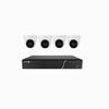 Show product details for ZIPK4T2 Speco Technologies 4 Channel NVR Kit - 1TB w/ 4 x 2.8mm 5MP Outdoor Eyeball IP Security Cameras