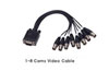 320-20820-001 Geovision Replacement BNC connector 1-8 (black) - COMBO Cards