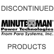 Discontinued Minuteman UPS Products