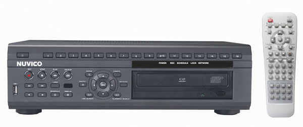 Nuvico DV3 Series 8 Channel MPEG4 Digital Video Recorder-DISCONTINUED