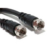FF59-6 RG59/U Coaxial Cable w/ F Male Connectors -  6 Foot