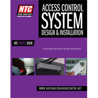 [DISCONTINUED] NTC-PURPLE 06 NTC Purple Book - Access Control System Design and Installation