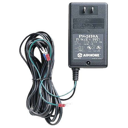 [DISCONTINUED] PS-2410A AIPHONE 24V DC POWER SUPPLY, 1A, 110V INPUT, UL