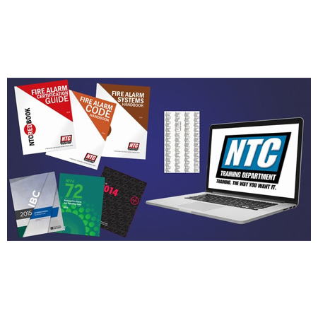 001-NICET-20 NTC Fire Alarm DIY Study Package with Codes