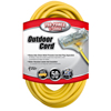 04188 Coleman Cable 50' Outdoor Heavy Duty 12 Gauge Electric Extension Cord w/ 3 Receptacles - Coleman Cable