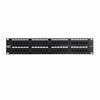 042-378/48 Vertical Cable Cat6 48 Port 110 IDC 19" 2U Rack Mountable Patch Panel