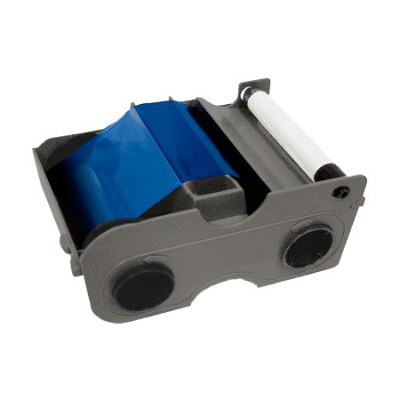 045103 HID Fargo Blue Cartridge w/ Cleaning Roller  1000 Images