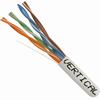 Show product details for 0555-458/P/WH Vertical Cable 24 AWG 8 Unshielded Twisted Pair Solid Bare Copper CMP Plenum Cat5e Cable - 1000' Pull Box - White