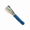 070-711/6LS/BL Vertical Cable 23 AWG 4 Unshielded Twisted Pair Solid Bare Copper LSZH Non-Plenum Cat6 Cable - 1000' Pull Box - Blue