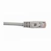 092-573/05GY Vertical Cable 24 AWG 4 Unshielded Twisted Pair Stranded Bare Copper CM Non-Plenum Cat5e Cable - 1/2ft Patch Cord - Gray