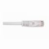 092-577/05WH Vertical Cable 24 AWG 4 Unshielded Twisted Pair Stranded Bare Copper CM Non-Plenum Cat5e Cable - 1/2ft Patch Cord - White