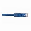 092-589/2BL Vertical Cable 24 AWG 4 Unshielded Twisted Pair Stranded Bare Copper CM Non-Plenum Cat5e Cable - 2ft Patch Cord - Blue