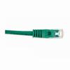 092-590/2GR Vertical Cable 24 AWG 4 Unshielded Twisted Pair Stranded Bare Copper CM Non-Plenum Cat5e Cable - 2ft Patch Cord - Green