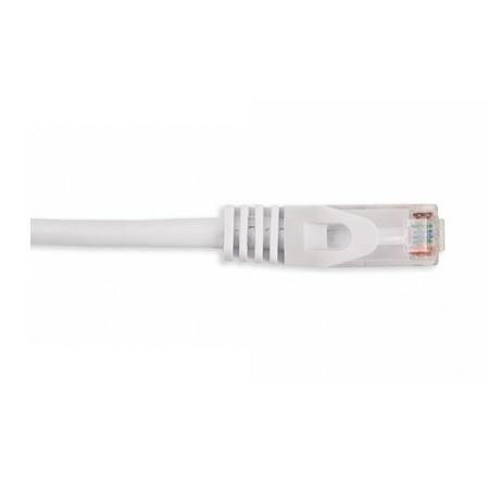 092-595/2WH Vertical Cable 24 AWG 4 Unshielded Twisted Pair Stranded Bare Copper CM Non-Plenum Cat5e Cable - 2ft Patch Cord - White