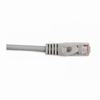 092-6054/4GY Vertical Cable 24 AWG 4 Unshielded Twisted Pair Stranded Bare Copper CM Non-Plenum Cat5e Cable - 4ft Patch Cord - Gray