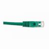092-635/14GR Vertical Cable 24 AWG 4 Unshielded Twisted Pair Stranded Bare Copper CM Non-Plenum Cat5e Cable - 14ft Patch Cord - Green