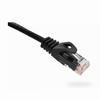 094-822/5BK Vertical Cable 24 AWG 4 Unshielded Twisted Pair Stranded Bare Copper CM Non-Plenum Cat6 Cable - 5ft Patch Cord - Black