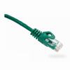 094-824/5GR Vertical Cable 24 AWG 4 Unshielded Twisted Pair Stranded Bare Copper CM Non-Plenum Cat6 Cable - 5ft Patch Cord - Green