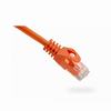 094-826/5OR Vertical Cable 24 AWG 4 Unshielded Twisted Pair Stranded Bare Copper CM Non-Plenum Cat6 Cable - 5ft Patch Cord - Orange