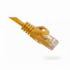 094-830/5YL Vertical Cable 24 AWG 4 Unshielded Twisted Pair Stranded Bare Copper CM Non-Plenum Cat6 Cable - 5ft Patch Cord - Yellow