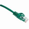 094-896/100GR Vertical Cable 24 AWG 4 Unshielded Twisted Pair Stranded Bare Copper CM Non-Plenum Cat6 Cable 100ft Patch Cord - Green