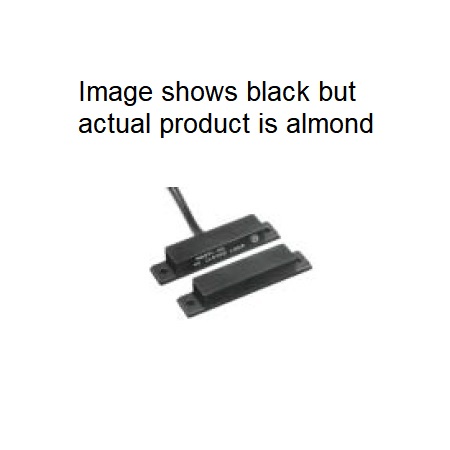 100-12-AL GRI Closed Miniature Surface Mount Magnetic Contact 1" Gap with 12" Lead - Almond