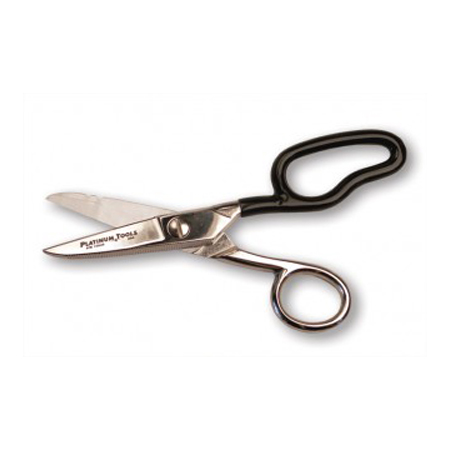 10525C Platinum Tools Professional Electrician's Scissors