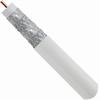 107-2327/5WH Vertical Cable 18 AWG Shielded Bare Copper CL2/CM Non-Plenum RG6 Coax Cable - 500' Pull Box - White