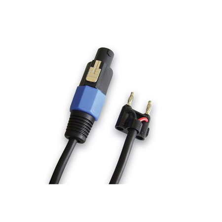 110815 Vanco Cable Speaker Cable Connector/Banana Plug15ft