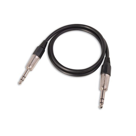 110922X Vanco Cable 1/4" 3C Plug Male to Male 6ft