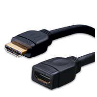 120512X Vanco Cable HDMI 1.4 Male to Female 12 ft