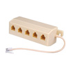 Vanco 5-Input Junction Box with Mounting Block
