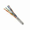 151-109/WH Vertical Cable 24 AWG 4 Unshielded Twisted Pair Solid Bare Copper CMR Non-Plenum Cat5e Cable - 1000' Pull Box - White