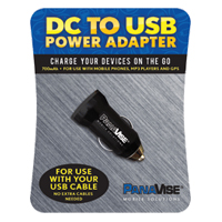 15952 Panavise DC to USB Power Adapter - 700mAh