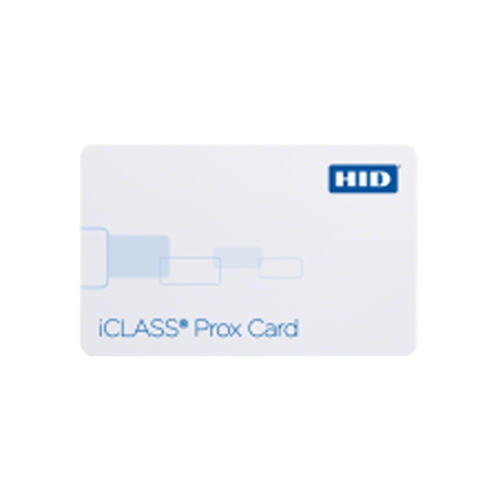 2020CGGNVN-100 HID 202 Combination iClass Prox Card (2k Bits 256 Bytes) with 2 Application Areas iCLASS Configured Field Programmable Plain White with Gloss Finish Front Plain White with Gloss Finish Back No External Card Numbering Vertical Slot Punch No External Card Numbering - 100 Pack