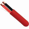216-162/R/RD Vertical Cable 16 AWG 2 Conductors Unshielded Solid Bare Copper FPLR Plenum Fire Alarm Cable - 1000' Spool - Red