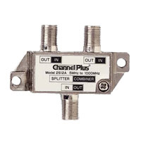 2512 Linear ChannelPlus DC & IR Passing 2-way Splitter/Combiner