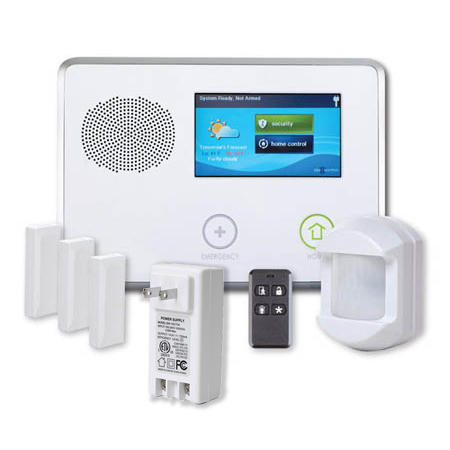 [DISCONTINUED] 2GIG-GCKIT311 2GIG GC2 Go!Control 3-1-1 Security and Home Automation Kit with 3 x Door/Window Contacts, 1 x PIR Motion Detector, 1 x Key Ring Remote and 1 x AC1 Plug