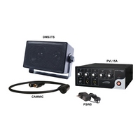 2WAK2 Speco Technologies Two-way Audio Kit for DVR's with PVL15A Amplifier