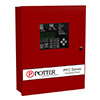 3006735 Potter PFC-4410G3 7 Zone Releasing Control Panel in 18 1/4" x 14 1/2" x 4 3/4" Enclosure - Red