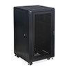 3102-3-024-22 Kendall Howard 22U Linier Server Cabinet 24" Depth - Convex/Glass Doors