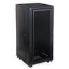 3102-3-024-27 Kendall Howard 27U LINIER Server Cabinet Convex/Glass Doors 24" Depth