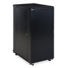 3104-3-001-27 Kendall Howard 27U LINIER Server Cabinet Solid/Convex Doors 36" Depth