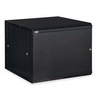 3131-3-001-09 Kendall Howard 9U Linier Solid Door Swing-out Wall Mount Cabinet - Black Finish - 23"W x 18.88"H x 25.99"D