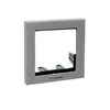 3311/1G Comelit Powercom/iKall Module-holder frame complete with cornice for 1 module- Grey color