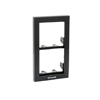 3311/2A Comelit Powercom-iKall Module-holder frame complete with cornice for 2 module- Anthracite color