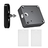 Show product details for 3590CRD Dormakaba Rutherford Controls Lock N Prox Battery Powered Cabinet Lock w/ Built-in Proxmimity and 2 Proximity Cards